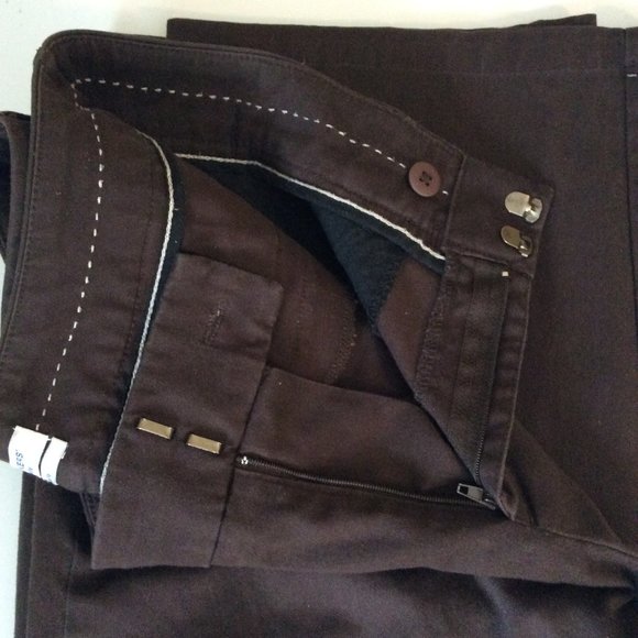 3 Pairs of Pants 1 Pair Brown Dockers 2 Pair Denver Hayes Great Condition - Picture 6 of 8